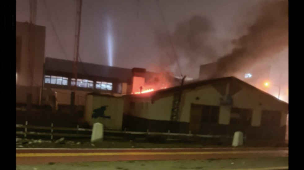 Así quedó el club de radioaficionados de Ushuaia tras el incendio